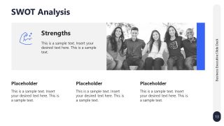 SWOT Analysis Business Deck Template